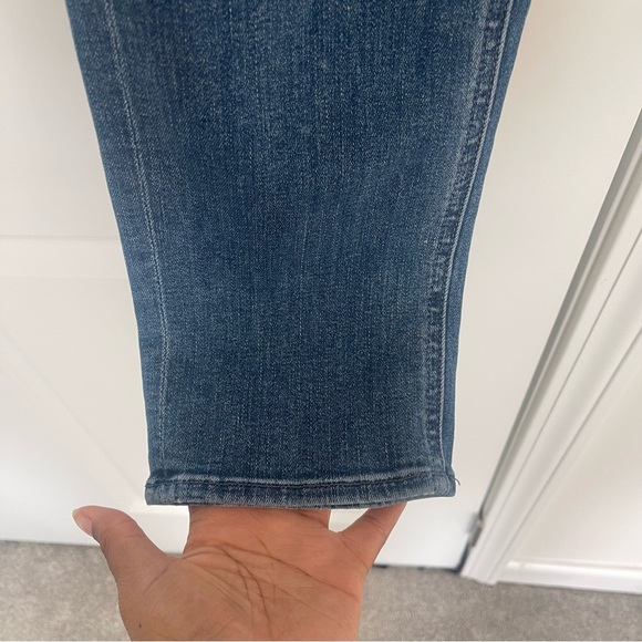 MOTHER The Mid Rise Dazzler Ankle Jean Straight Leg Wish Upon A Star - Picture 7 of 12